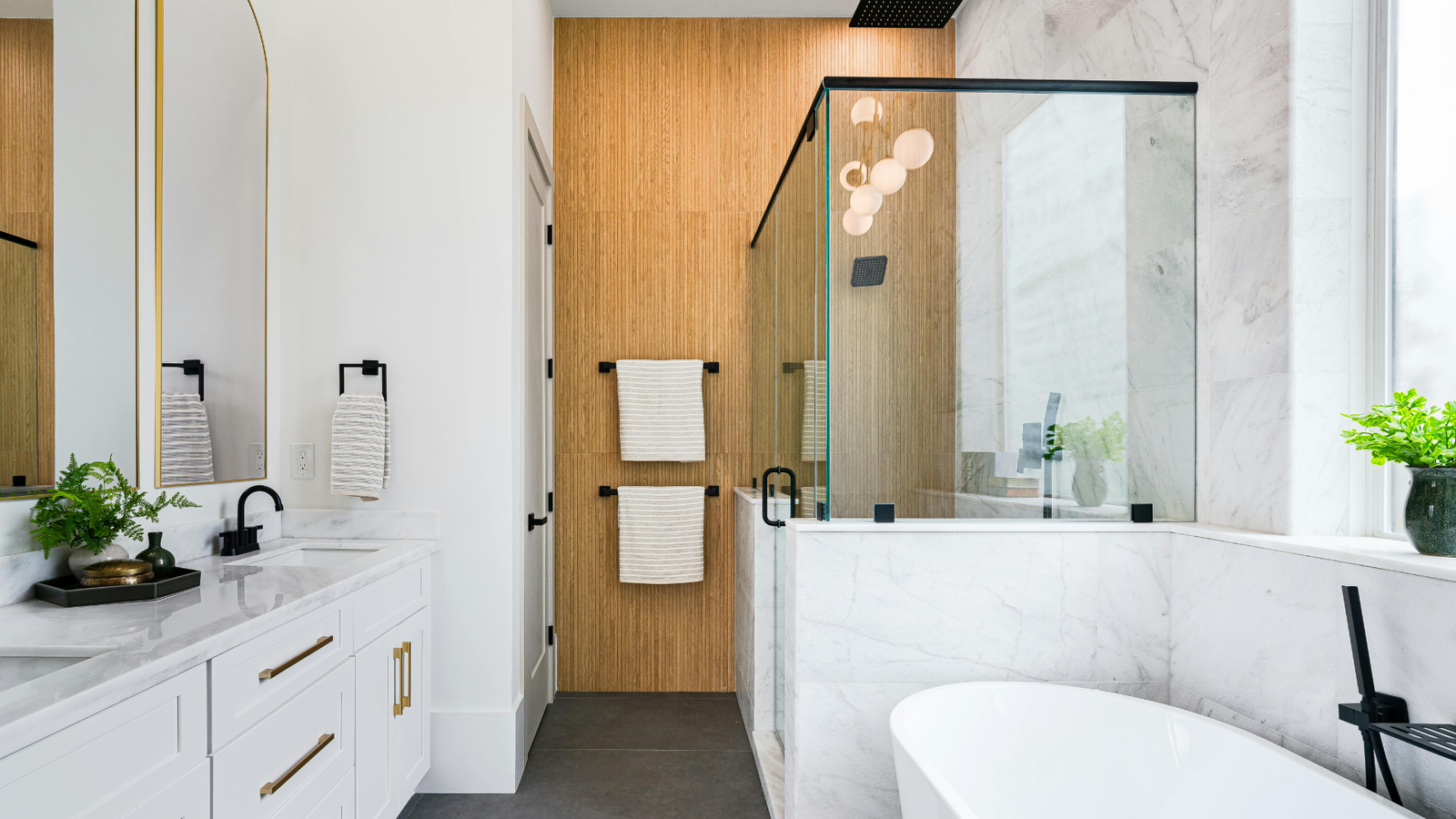 Baños de lujo en mármol